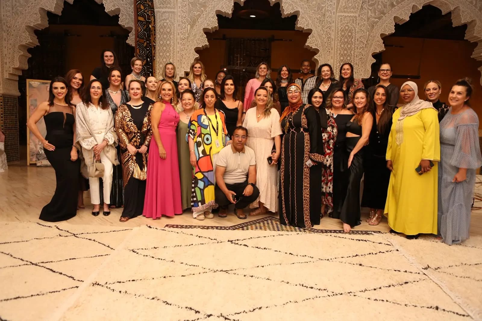 Comunidade do Desert Women Summit reunida no Marrocos